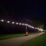 Outdoor Lichterkette mit Glühbirnen mieten