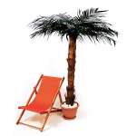 Palme mit Übertopf