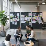 Pinnwand / Trennwand mieten – Ansicht 4
